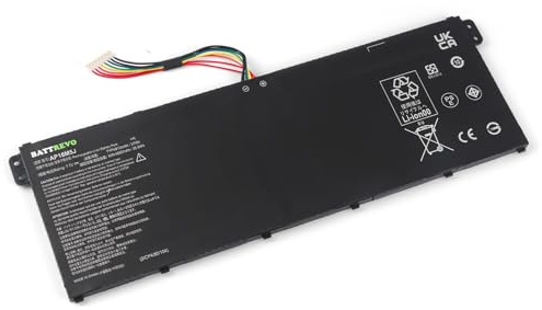 BATTREVO AP16M5J Batterie d'ordinateur Portable pour Acer Aspire 1 A114-31 A114-32 Aspire 3 A314-31 A314-32 A314-41 A315-21 A315-21G A315-31 A315-32 A315-33 A315-34 A315-35 A315-41 A315-41G A315-51