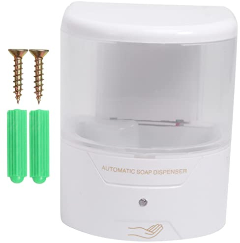 FONDOTIN Dosificador De Jabón Automático De Pared Sensor para Cocina y Baño Dispensador De Jabón Sin Contacto para Restaurantes y