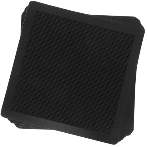Artibetter 10stücke Staubschutznetz für Gehäuselüfter Filter aus PVC zur Staubfiltration und Schutz von Pc-Komponenten Flexibel und Langlebig Kompatibel mit Vielen Computergehäusen