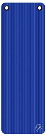 Trendy Sport Trainingsmatte - ProfiGymMat - Therapiematte mit Ösen - 180 x 60 x 1,5 cm, blau