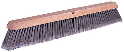 Weiler 42041 18 Fine Sweep Floor Brush, Flagged Silver Polystyrene Fill