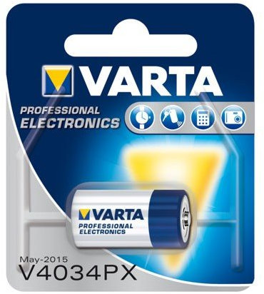VARTY Batterie Alkali PX28A 4LR44 V4034 6V 1er-Bl