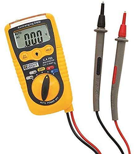 Multimetrix MMXP01191740Y Multimètre numérique de poche, 600 V, Jaune