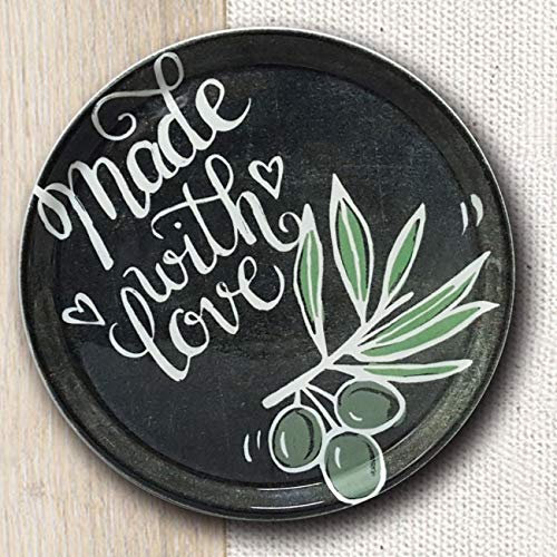 YODECO Plato de pizza Made with Love - D 31 cm