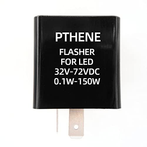 2 PIN 32V 48V 52V 60V 72V Motorrad Roller LED Blinker Blinker Relais Frequenz LED Blinker Blinker Blinker Licht Zubehör