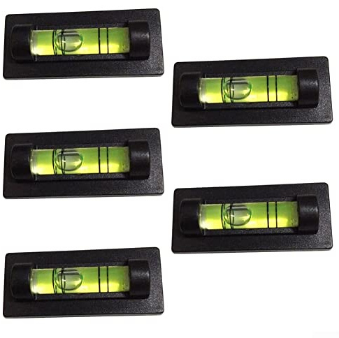CNANRNANC 5 PEZZI Livella a bolla magnetica piccolo portatile mini strumento di livellamento per tubi