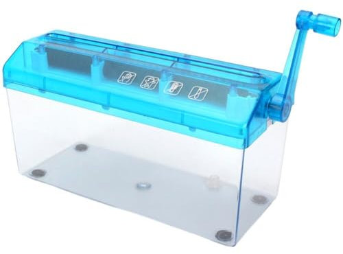 Mini Hand Shredder Tragbares A4 Papier Shredder Manual Shredder Dokumente Papier Schneidwerkzeug Home Office Desktop Schreibwaren