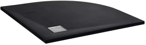 Piatto Doccia Idraulica SMC Nero 90x90 cm Hardware