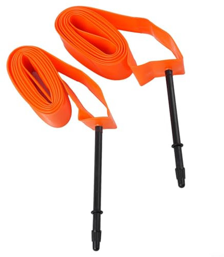 Kostengünstiger ultraleichter Schlauch für Rennrad, 700 x 18 32C, 28 g, Presta-Ventil, 2 Stück (85 mm)