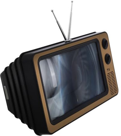 LABRIMP Phone Screen Magnifier Retro Tv Design Lightweight and Portable Screen Expander for Movies and Gaming Comfortable Viewing for All Smartphones