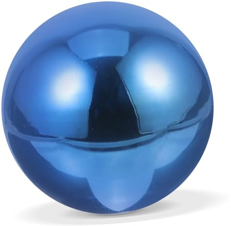 ELAYARD Sfera Riflettente da Giardino in Acciaio Inossidabile Palla Decorativa Colorata Blu Scuro per Esterni Leggera e Resistente Accessorio Fotografico e Ornamento Unico per Spazi Verdi