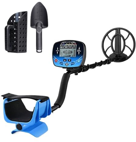 Impermeabile Sotterraneo Gold Metal Detector Finder Tesoro Rilevamento Pinpointer Alta Sensibilità(TX910 Scoop Shovel)