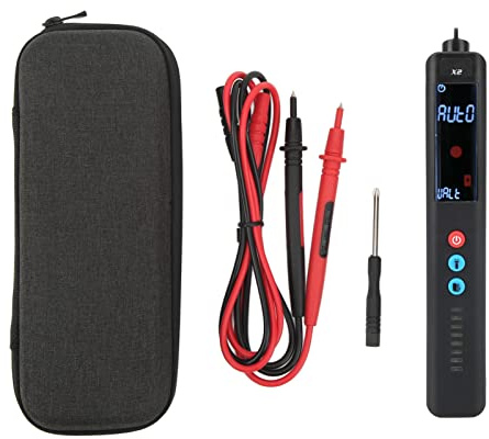 Multimètre numérique de type stylo intelligent BSIDE X2 avec thermomètre infrarouge, outil de détection de paramètres électroniques pour électriciens, ingénieurs, techniciens,