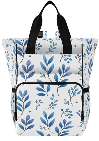 Ttgoth Sac à dos à langer imperméable avec porte-biberons isothermes, sac à dos de voyage multi-poches avec sangles de poussette pour maman et papa