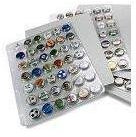 2 x Fuerte 7767 chapas de colección hojas Fundas Compact DIN A4 – para chapas 84