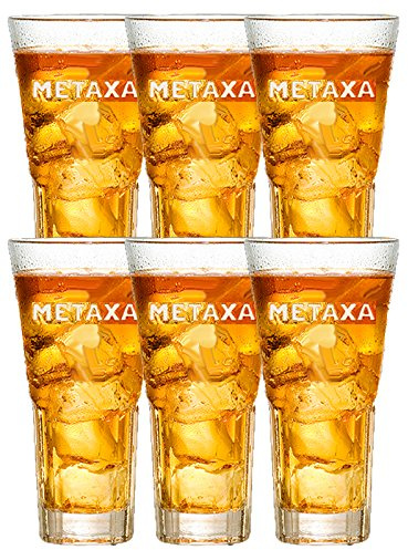 Metaxa Spyros 6 Gläser