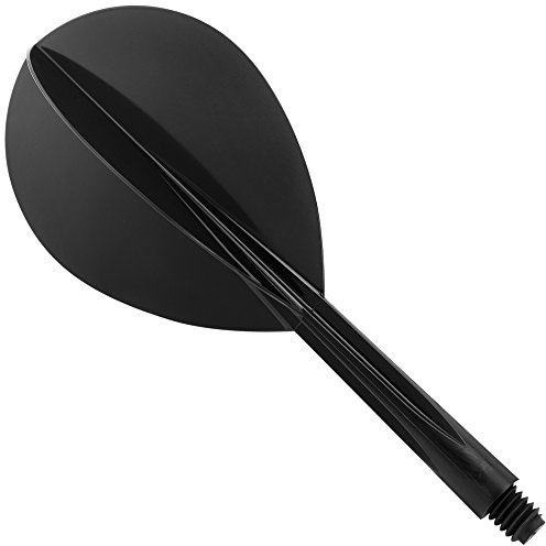 Condor integrierter Flight und Stiel – null Stress – teardrop- Medium Black – 1 Set (3)