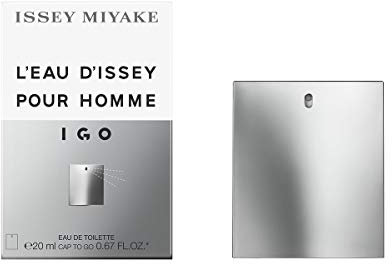 Issey Miyake Unisex L'EAU D'ISSEY IGO EAU DE Toilette Pour Homme 20ML, Negro, Standard