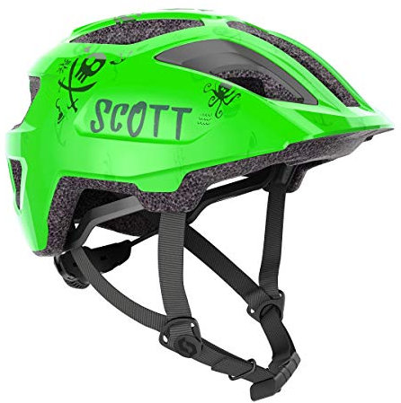 SCOTT Spunto Kinder Fahrrad Helm Gr.46-52cm Fluo grün 2025