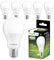 Lumiled A60 E27 LED Lampen 10W (ersetzt 75W), 1055 Lumen Leuchtmittel, 4000K Neutralweiß Birnen Lampen, Nicht Dimmbar, 260° Grad Strahlwinkel Glühbirne 6er-Pack Energiesparlampe Tropfen