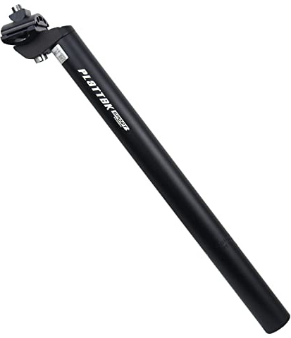 PLATTBK Fahrradsattelstütze 25,4/27,2/28,6/30,9/31,6, 350 mm, Aluminiumlegierung, Rennrad, MTB, Sattelstütze (27,2 mm)