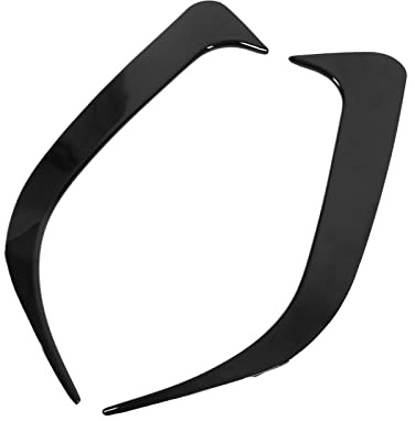 Alerón de Ventilación de Parachoques, Akozon Alerón de Ventilación de Parachoques Trasero Splitter Canard Cover Trim Reemplazo para Cla Class W117 AMG Line 2013-2019
