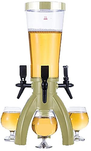 Dispensador de Cerveza Máquina De Bebidas Tipo Buffet, Dispensador De Bebidas, Torre, Dispensador De Cerveza, Kit con 3 Grifos, Manijas, Dispensador De Bebidas (Color : B)