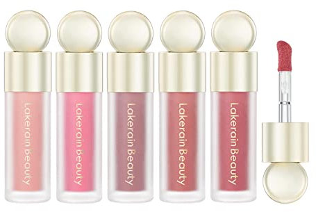 LINGJIONG Liquid Blush Make-up Flüssiges Rouge Für Die Wangen, Leichtes, Atmungsaktives Gefühl, Rouge Auf Wasserbasis Mit 5 Farben Zur Auswahl, Erfrischendes Make-up, Anzahl Der Teile 1, 1.0 stück