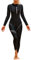 SEAUR Maillots de Bain Femme Une Pièce Boyleg Athletic Training Push Up Beachwear Swimsuit Women Rashguard Combinaison Femme M