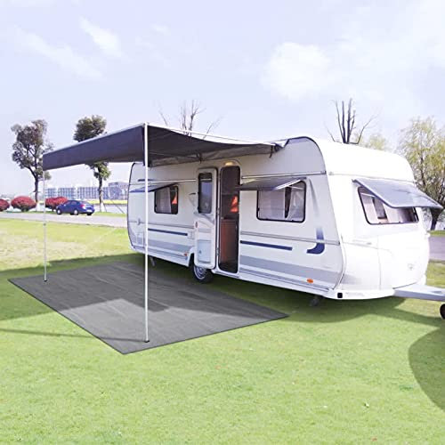 ShCuShan tältmatta 300 x 600 cm campingmatta utomhus förtältmatta utomhusmatta tältmatta ljusgrå