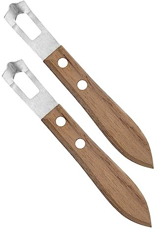 TOPBATHY Käsereibe aus Edelstahl und Holz 2 Stück Reibewerkzeug