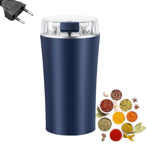 Retorno Electric Grinder for Kitchen,Small Kitchen Grinder - Electric Espresso Coffee Grinder 300W Food Processor - Transparent Lid, One Touch Operation, Grinding Tool