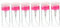 FRCOLOR 6stücke Push down Dispenser Flasche Für Nagellackentferner Transparente Kosmetikflasche Mit Pumpkopf Für Nagelstudios Und Heimgebrauch