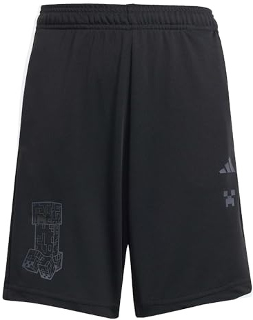 adidas Unisex Kinder Minecraft Training Short, Black, 15-16 Years