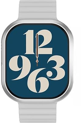 XINDADA Reloj inteligente 4G con tarjeta SIM Reloj inteligente para hombres y mujeres 2025 Android Play Store Pantalla LCD de 2.02 pulgadas X Call TikTok Cámara Vídeo Ultra GPS (Plata)