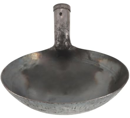 Toyvian Louche à Eau en Métal Portable Cuisine Et Jardin, Cuillère Ergonomique Pratique, Pelle à Eau Réutilisable Multifonction pour Usage Domestique Et Professionnel