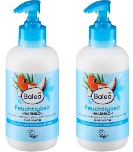 Balea Lait capillaire hydratant 2 x 200 ml