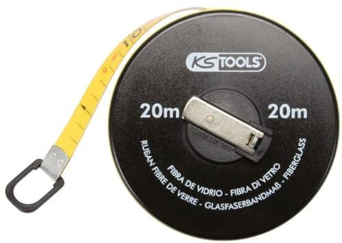 KS Tools 300.0041 - Cinta métrica en tambor (tamaño: 20 m)