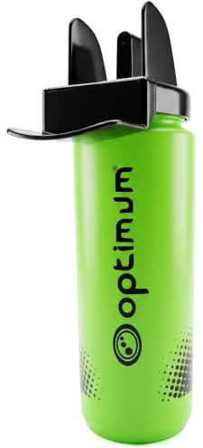 Optimum Hygienic Aqua Spray Water Bottle 800 ml Green Pink Black Unisex