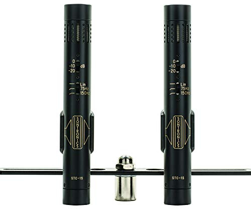 Sontronics STC-1S Pencil Condenser Microphone Pair - Black - Lifetime Microphone Warranty