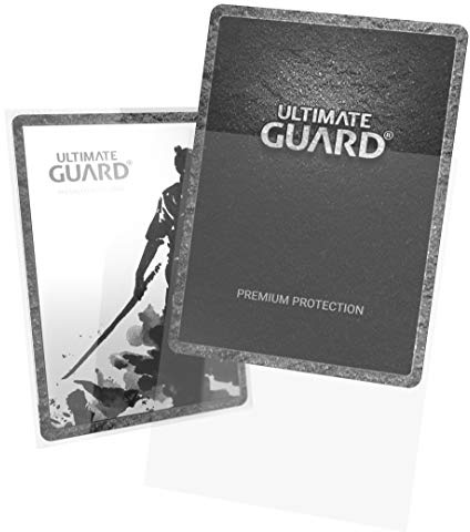 Ultimate Guard UGD010090 Katana Sleeves - Transparent (100) [Standard Size, 66 x 91mm]