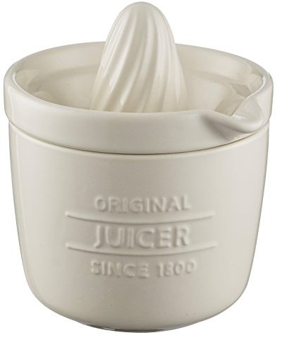 Mason Cash 2008.192 Innovative Kitchen Juicer and Store, Ceramic, Off- White, 13 x 13 x 15.5 cm
