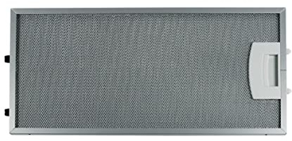 SET 4 Stück Fettfilter Metallfilter Metallfettfilter Filter eckig ORIGINAL Bosch Siemens 00435204 435204 Dunstabzugshaube passend für Constructa Gaggenau Neff