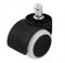 New Lon0167 11mm Stem Featured Dia 2 Round Reliable Efficacy Twin Wheel Grip Ring Office Chair Swivel Caster(id:0d2 8f 0f a6f)