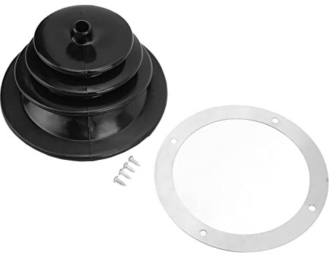 Bediffer Soufflet de Changement de Vitesse,Plaque de démarrage de Manette de Vitesse Anti poussière Universelle en Caoutchouc de Haute précision pour Voiture