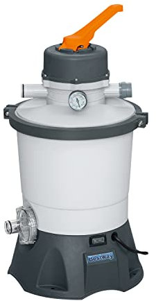 Bestway Flowclear - Filtro a sabbia, 3.028 l/h, 85 W, colore: Bianco