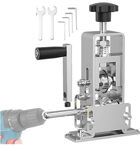 BNXXL Máquina peladora de Cables Manual, máquina peladora de Cables accionada por Taladro/manivela Máquina peladora peladora de Cables de Acero aleado para Reciclaje de chatarra de Cables de Cobre