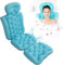 Cuscino per Vasca da Bagno per Tutto il Corpo, Tappetino per Vasca con Cuscino a Bolle, Cuscino per Vasca da Bagno con Forti Ventose, Antiscivolo, Rimovibile, Lavabile (BLUE)