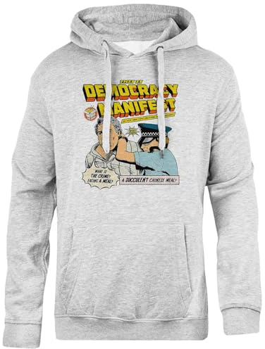 Oldrytee Succulent Chinese Meal Unisex Hooded Sweatshirt Grey Simple Fit, grey, 3XL