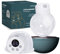 LITTLE MOMMY Hands-Free Double Electric Breast Pump, Wearable Upgraded Seal Design, Touch Control LED Display Electric Breast Pump Portable Low Noise, 2 Modes & 9 Levels Suction, 24MM Flanges